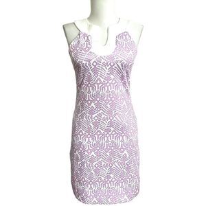 CK Bradley Halter Shift Dress Catalina Cloth Size XS preppy country club